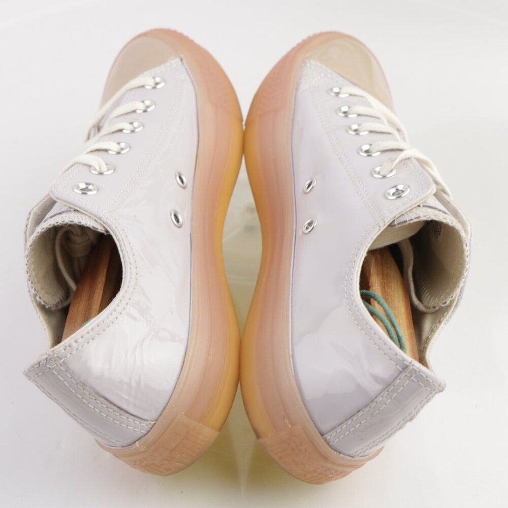Converse Chuck Taylor Womens Glow Sneakers Size 9 Light Purple Patent Shoes Low - Picture 6 of 12